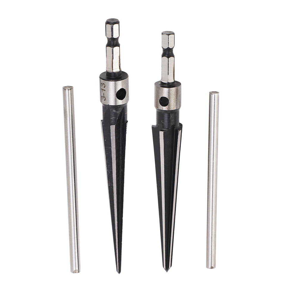 5-16Mm 3-13Mm Tapered 6 Flute Hex Shank Reamer For Wood Plastic 323163088068