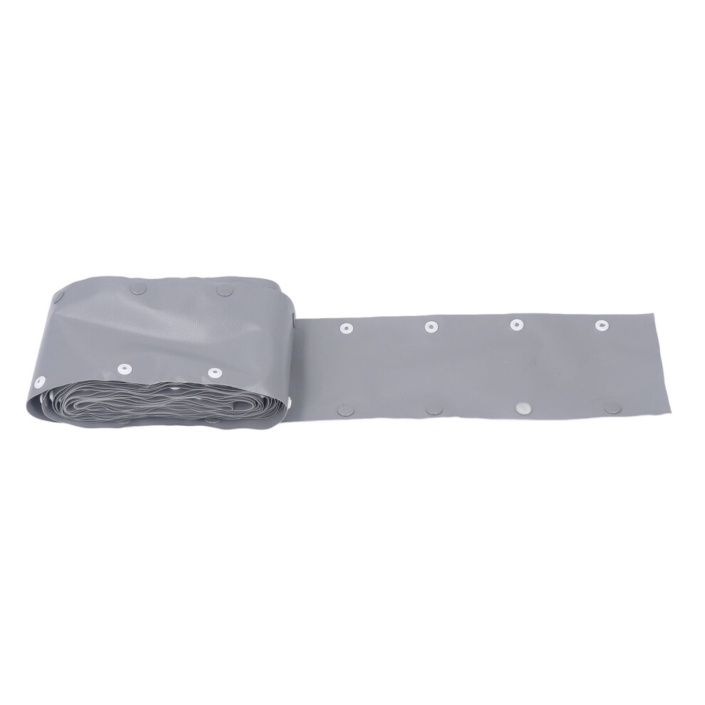 (10M / 32.81Ft) Cable Sleeve Snap Button Cord Protector Flame Retardant Pvc 10M 323163091648