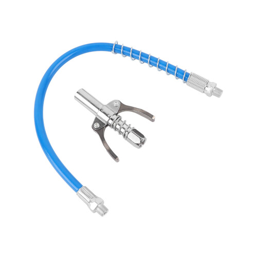 Grease Gun Coupler 40CM Hose Lock Type High Pressure Double Handle 1