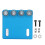 (4 Rollers 8.8cm) Kantenbandführungsrolle 4 Rollen 8,8cm 1