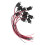 (Red) 10 Stk. 10mm 12V LED Pilotleuchte wasserdicht rot 1