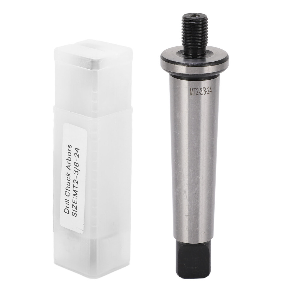 Drill Chuck Arbor Mt2 To 3/8In-24 Threaded Hardened Morse Taper 323163089713