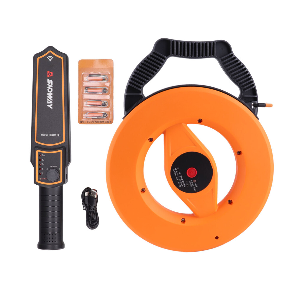 Pipe Blockage Detector 20M Waterproof Probe Clog Tester 323163085555