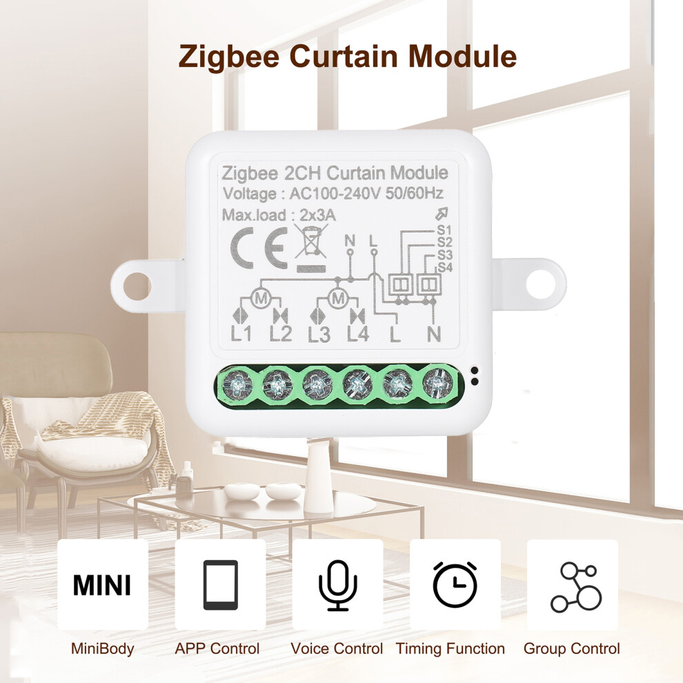 Zigbee 3.0 Mini Smart Relay Wifi Switch 1 Way For Alexa Home 323163088433