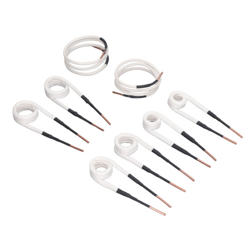 8Pcs Induction Heater Coil 3.0mm Brass Core Set for Bolts Nuts Removal 1