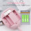 TS-BC670 Leiser Vibrationswecker LED Digital mit Tier 4