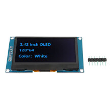 (MRA091C Blue) 2.42in-OLED-Display-Modul-SSD1309-SPI-Blau