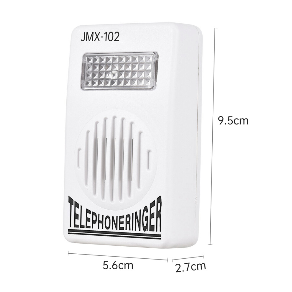 70Db Loud Telephone Ringer Amplifier With Strobe For Landline Light 323163091853