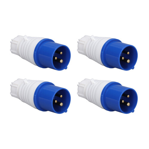 4x3-Pin 16A IP44 220-250V Stecker 2