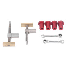 (Red Bench Dog) Holzwerkzeug-Halterung Edelstahl Messing 19mm