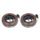 2PCS Drill Press Quill Feed Return Spring 0.8x10 37mm OD Double Hook 4