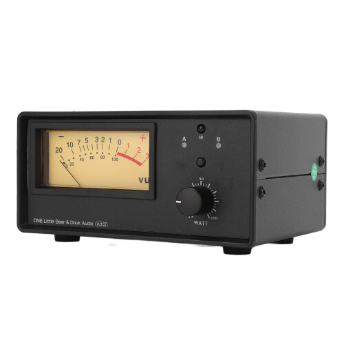 200W 2-in-1/1-in-2 Lautstärkeregler mit VU-Meter 1