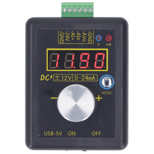 Handsignalgenerator 0-24mA Spannungs-Simulator