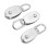 3x Edelstahl-Einzelrolle 360 drehbar M20 Draht 5