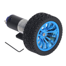 Encoder Motor Set Micro DC Gear Motor 25mm 12V with Bracket