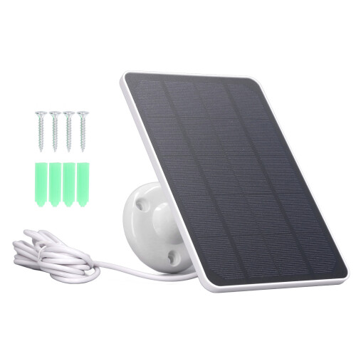 Solarpanel 10W Ladegerät Typ-C für Kamera & Geräte