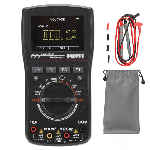 Handheld Oscilloscope Adjustable Accurate Portable Digital