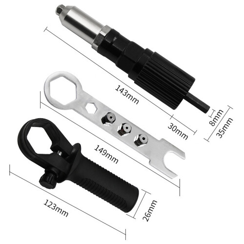 Nietnietpistolen-Adapter Kit