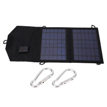 7W Solarpanel-Ladegerät 5V 0-2A USB faltbar Camping Outdoor