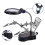 Adjustable LED Light Magnifying Lens Soldering Third Hand Clamp 4