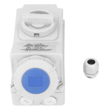 Wasserdichte Außensteckdose 32A 3-polig IP67 220-250V
