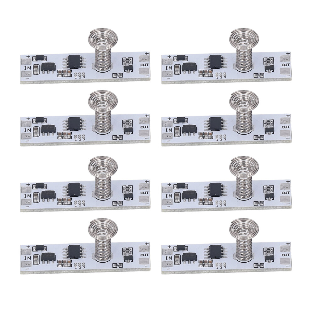 8Pcs Capacitive Touch Dimmer Switch For Led Cabinet Dc5-24V 323163095646