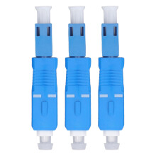 3x SC-Male auf LC-Female Faseradapter