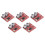 5x Elektret-Mikrofon-Verstärkermodul LM386 DC4V-12V 4
