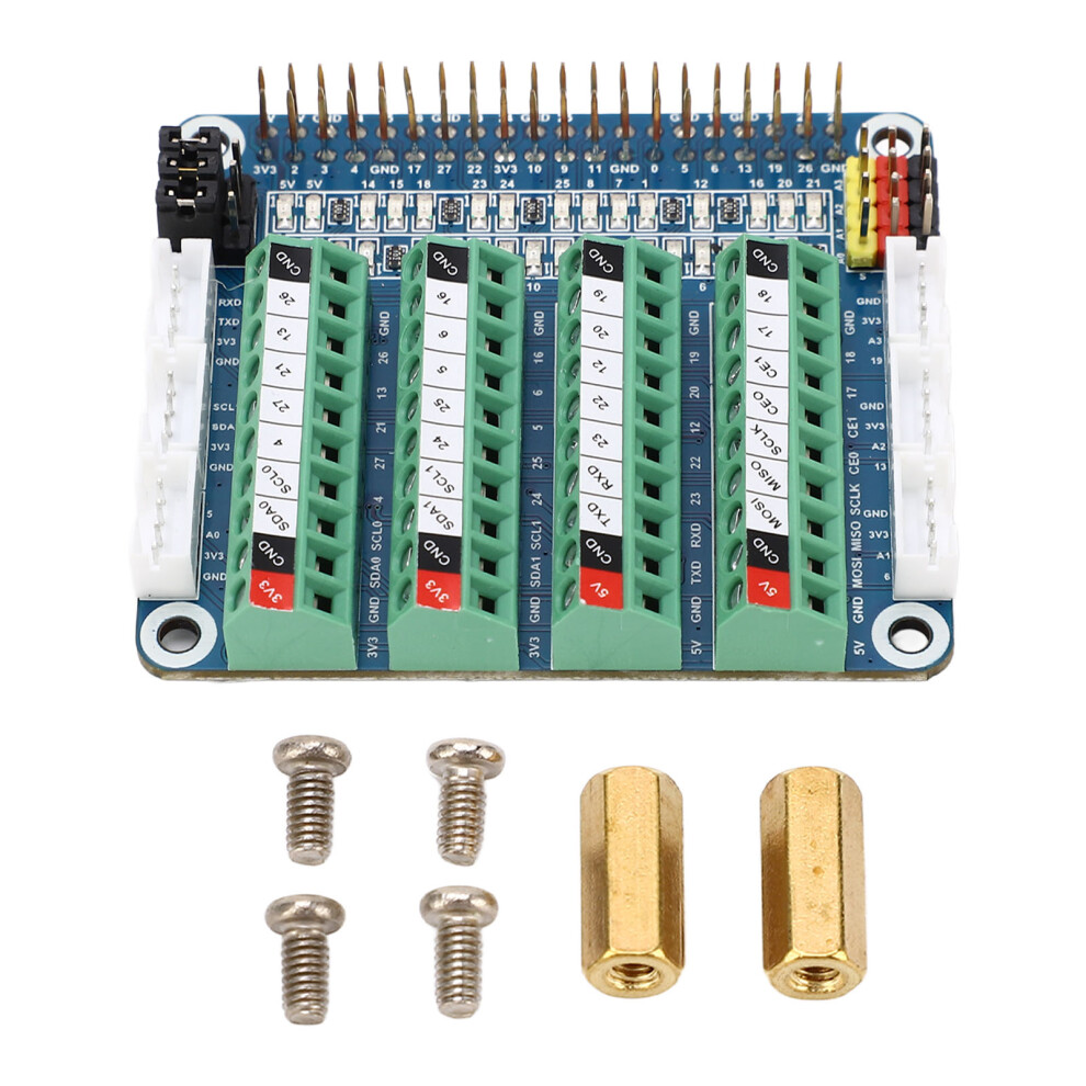 Sensor Expansion Board For 4B 3B Cm4 Pcf8591 Led Gpio 323163094953