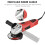 Winkelschleifer 720W 4,5" mit Scheibe und Griff 3