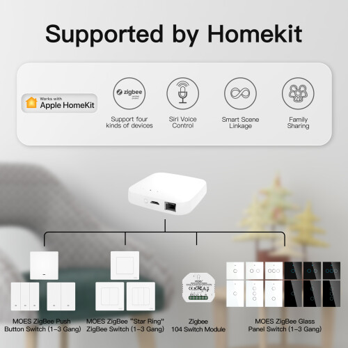 Tuya Zigbee Gateway für Smart Home mit App-Steuerung 2
