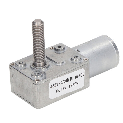 DC-Getriebemotor 18U/min M8x33mm 12V 1