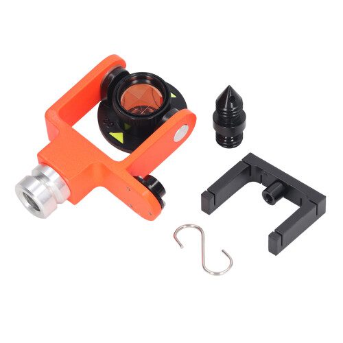 Surveying Prism Single Tilt for Total Stations Offset 0 or -30mm 1