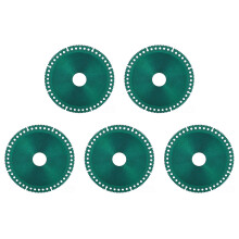 5x 100mm grüne Trennscheibe für Glas-Winkelschleifer