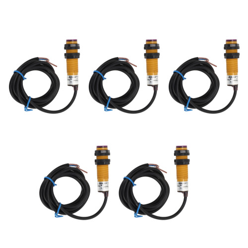 5Pcs Infrared Photoelectric Switch IP54 NC Obstacle Avoidance 300mA