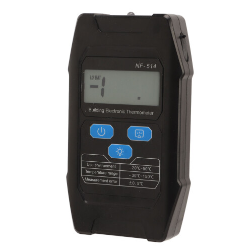 Beton-Thermometer mit LCD-Display und Sonde 2