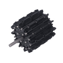 RC-Panzer-Kettenrad POM Ø129,57mm x 123,85mm Breite