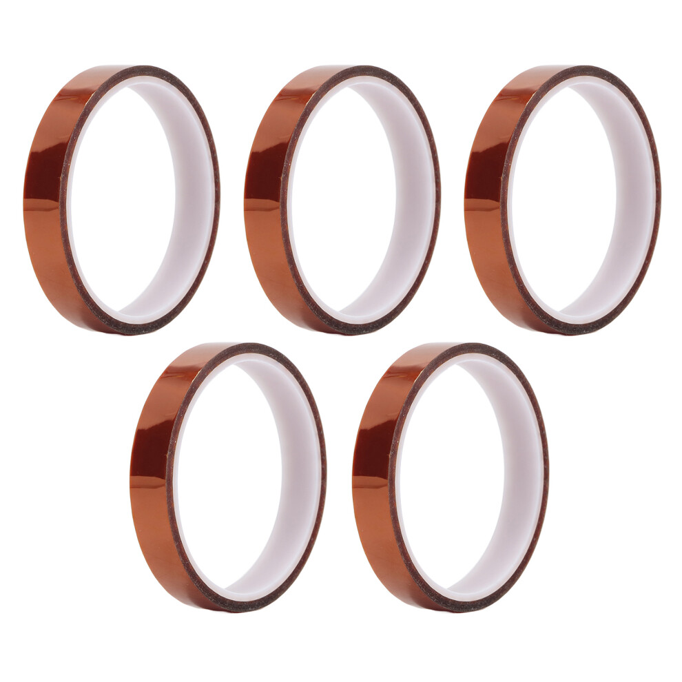 (20Mm / 0.79In) 5Pcs High Temp Tape Heat Resistant Insulating 20Mm/0.79In 323163096469
