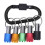 (Blue Keyring) 1/4-Zoll-Bit-Halter mit 5 Farbschrauben 1