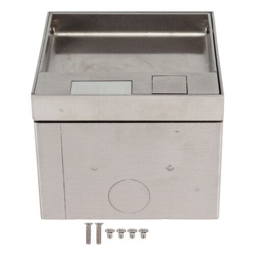 Bodendose Edelstahl Wasserdicht Einbau-Auslass AC250V
