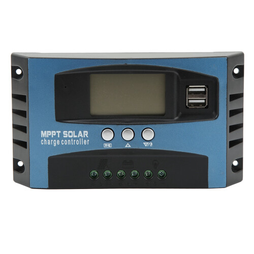 (40A) Solarladeregler 40A 12/24V mit 2 USB-Anschlüssen