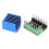 5 Set 3D Printer Stepper Motor Driver 2.5A 256 Steps Heat Sink 5.5-38V 1