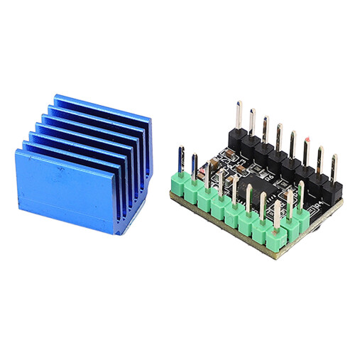 5 Set 3D Printer Stepper Motor Driver 2.5A 256 Steps Heat Sink 5.5-38V