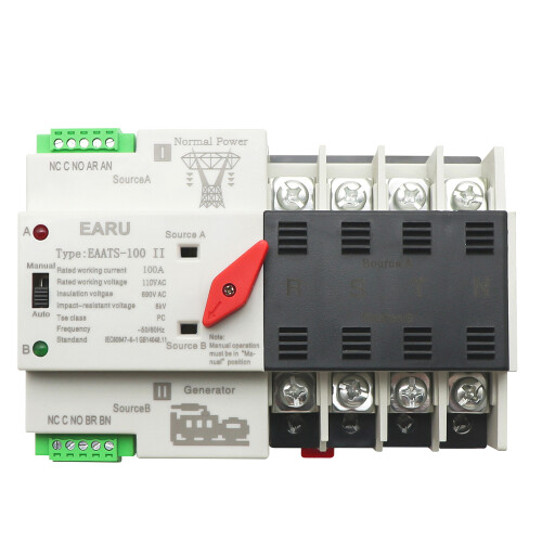 Kompakter automatischer Umschalter Dual Power Solar