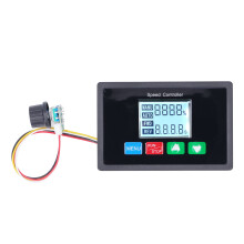 DC-Motor-Regler mit LCD-Timer 10-55V Vor-/Rückwärts