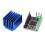 5 Set 3D Printer Stepper Motor Driver 2.5A 256 Steps Heat Sink 5.5-38V 2