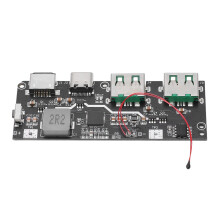 Schnelllademodul Dual LED USB Micro Type C 5V 4.5A 22.5W