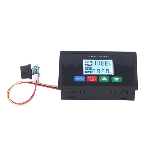 DC-Motor-Regler mit LCD-Timer 10-55V Vor-/Rückwärts 1