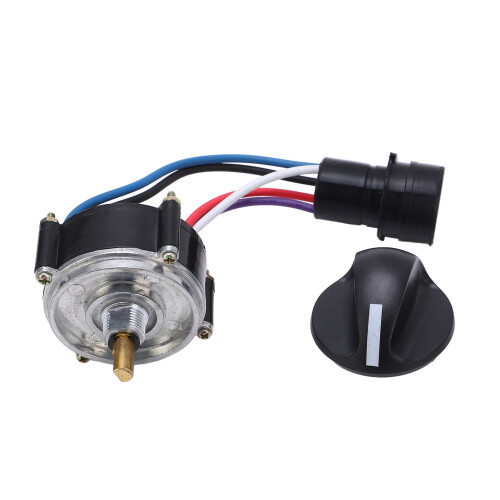 (Square Plug) Throttle Motor Knob 106-0107 Cat Excavator Round