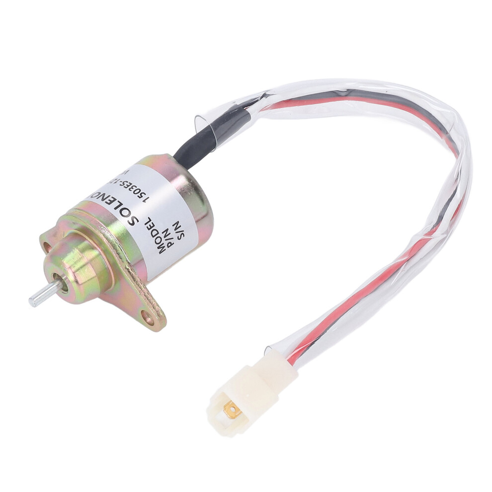 Solenoid Valve Dc 12V Fuel Stop For Excavator 1503Es-12S5suc5s 323163098746